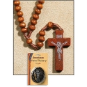 Franciscan Wood Cord Rosary - Light Brown Franciscan Wood Cord Rosary - Light Brown